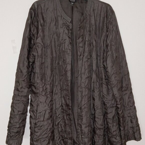 Eileen Fisher Silk Jacket - Picture 7 of 7